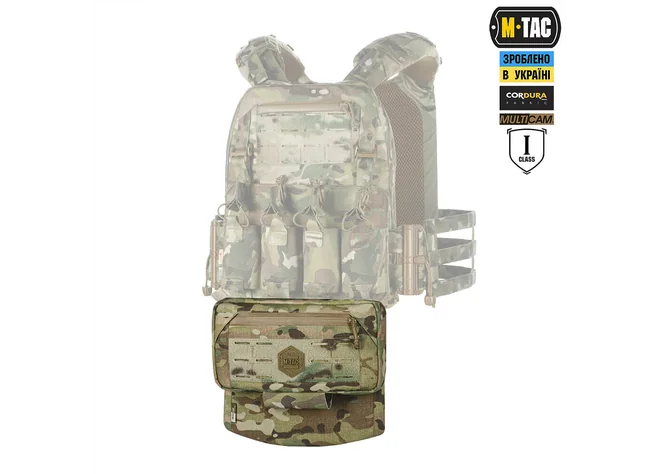 Захист живота M-Tac з балістичним пакетом 1 клас захисту Multicam Фото 3
